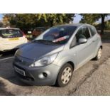 2014 Ford Ka 1.2 Edge, petrol, manual, Reg. No. EN14 XSB, finished in grey, MOT expired 2nd August 2