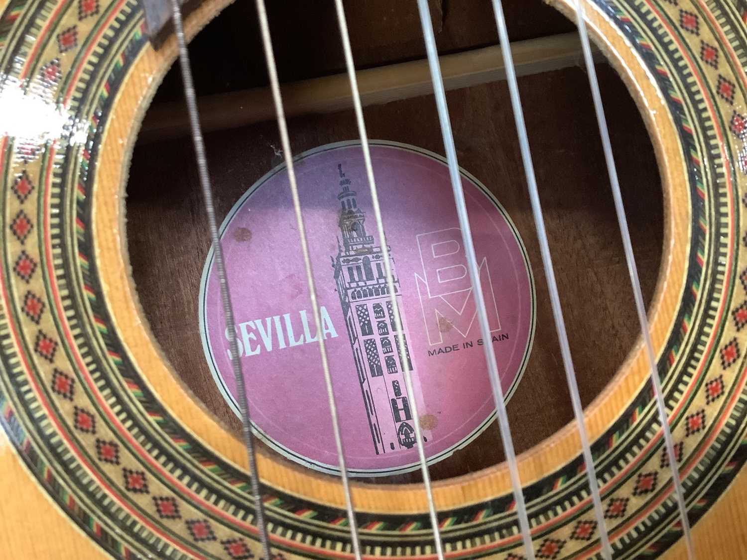 Sevilla BM Acoustic Guitar - Image 2 of 2