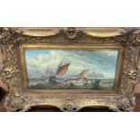 Collection of reproduction Victorian style paintings and sundry pictures