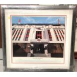 Arsenal limited edition print- Farewell to Highbury, in glazed frame