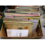 Collection of LP and 78rpm records to include Alison Moyet, The Carpenters, Rod Stewart, etc