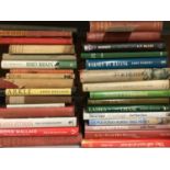 Sporting books, forty-seven volumes to include: Ronnie Wallace, Bailey's Hunting Directories, Histor
