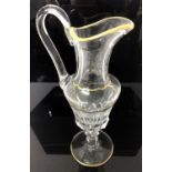 Fine quality St Louis glass jug
