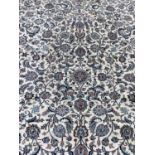 Large Kashan carpet on cream ground, approximately 454 x 309cm