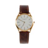 1950s gentleman's Vacheron & Constantin 18ct gold ultra-thin wristwatch, circa 1957.