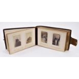Historic Darwin family photograph album, believed to have been compiled by Emma Darwin