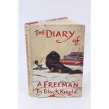 Munnings Interest: The Diary of a Freeman by Black Knight, signed and inscribed by Violet Munnings a