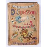 A Curzon family scrap book