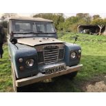 1972 Land Rover Series III 88'' (SWB), chassis no. 90104699A, reg. no. GNV 648L