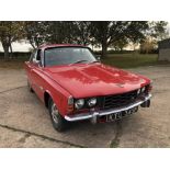 1975 Rover P6 3500S, 3,528cc V8, manual, saloon, finished in red with a cloth interior, reg. no. KTG