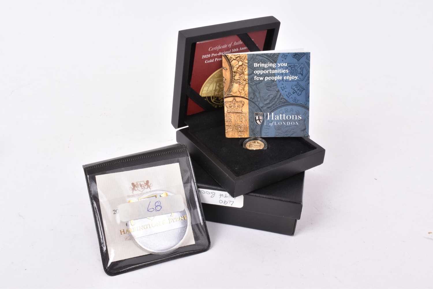 Tristan Da Cunha - Hattons 22ct gold proof Quarter Sovereigns commemorating '400th Anniversary Quart