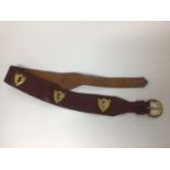 Hermes vintage Escutcheons belt