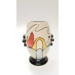 Lorna Bailey Bridge & Stream vase, 19cm high