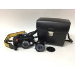 Nikon Nikonos IV-A underwater camera, with 35mm f/2.5 and 80mm f/4 lenses, strap, leather case and l