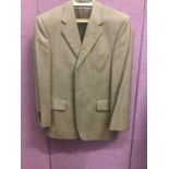 Vintage Austin Reed Chester Barrie Saville Row - Prince of Wales wool check three piece suit, trouse