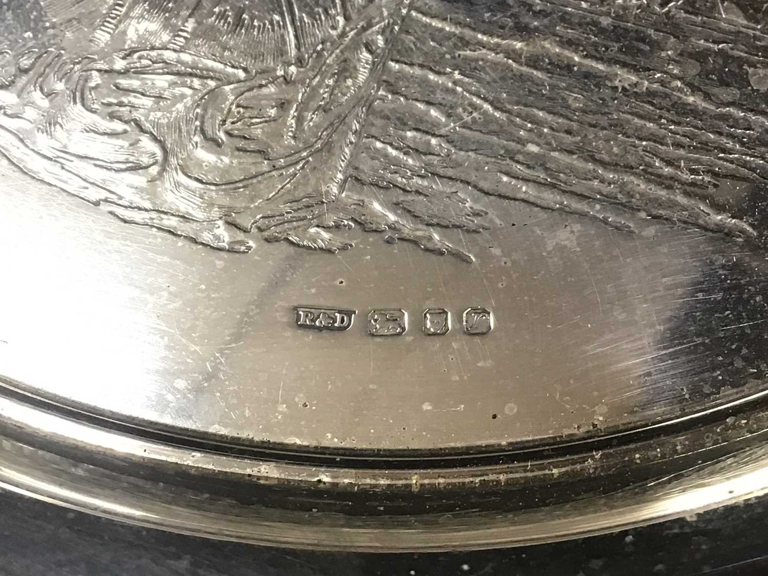 Silver commemorative British Empire dish, in fitted case with certificate, numbered 474 of 1700. (Lo - Image 3 of 4