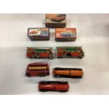 Children's Toys to include diecast and tin plate, plastic farm animals, German doll etc.