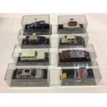 Mini champs boxed selection of saloon and racing cars (qty)