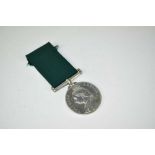 Victorian Volunteer Long Service and Good Conduct medal (unnamed as issued).