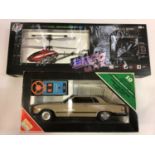 Corgi Truckertonic Convoy set, Grandstand Astro Wars, Palitoy Demon Driver, Air Attack launching hel