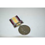 Elizbeth II Gulf medal 6 Jan to 28 Feb 1991 clasp named to SG A S Pentek SP. MIL. CHR. 100 N.B. Na