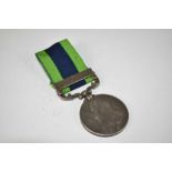 Edwardian India General Service medal with one clasp, North West Frontier 1908, named to 2506 Sepoy