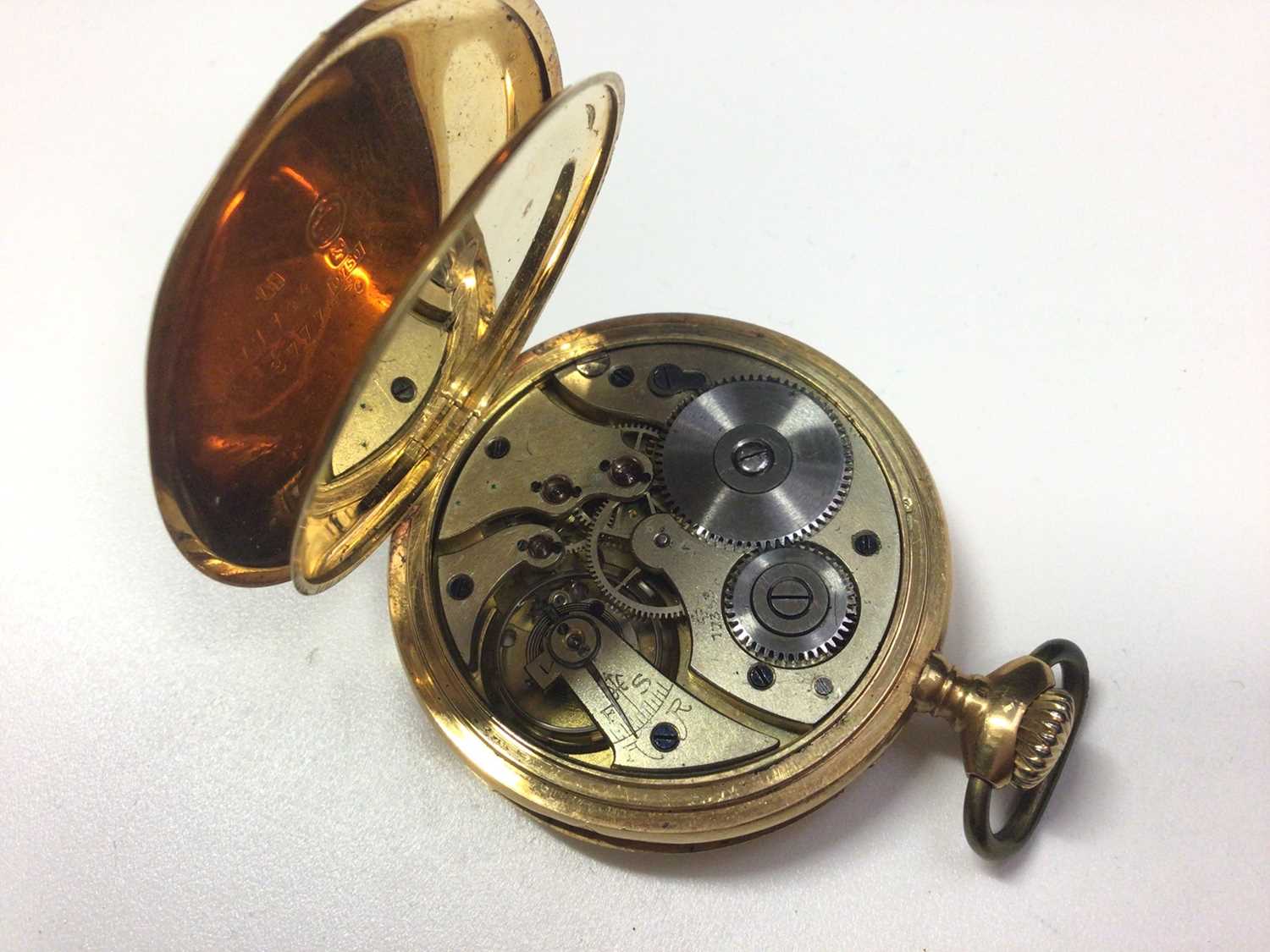 18ct gold cased pocket watch - Image 4 of 4