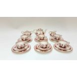 Coalport Indian Tree pattern miniature teaset