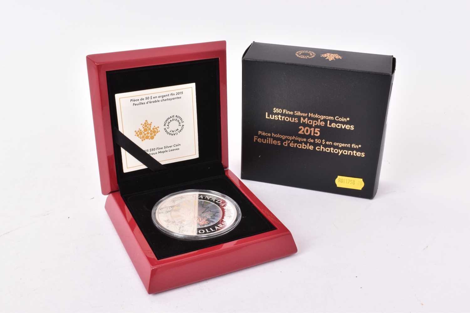 Canada - Canadian Mint issued 99.99 % silver proof $50