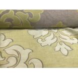 Part roll of designer fabric by Romo Provence Cactus.