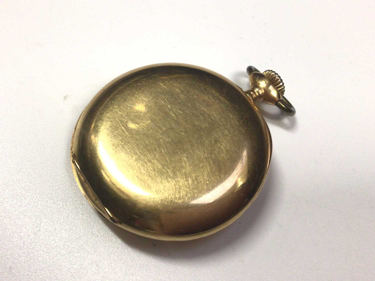 18ct gold cased pocket watch - Image 3 of 4