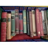 Box of folio society books. (13)