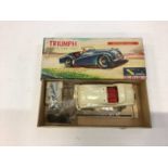 Sanwa Triumph Sports Car TR3 kit No. 221 in original box.