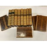 William Prescott Histories, various publications 1850s-70s with contemporary tooled full calf bindin