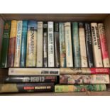Large quantity of reprint society and world book publications, 6 boxes