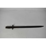 Scarce First World War British 1907 Pattern un-finished bayonet awaiting drilling of handle and fitt