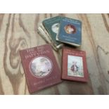 Eight Beatrix Potter books, early editions