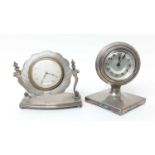 Two early 20th century silver cased timepieces