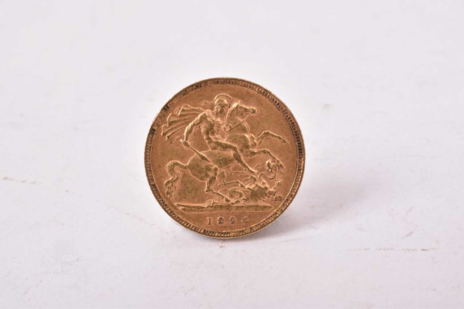 G.B. - Gold Half Sovereign Victoria OH 1894 GF (1 coin)