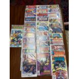 Marvel Comics mostly 90s to include X-Men, Wolverine, Captain America and others. Approximately 100