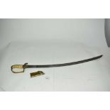 George III 1796 Pattern Officers sword with ivory grip