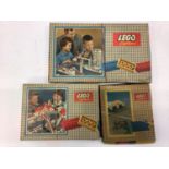 Lego selection of early boxed sets 700/1, 700/3A, 306 plus others