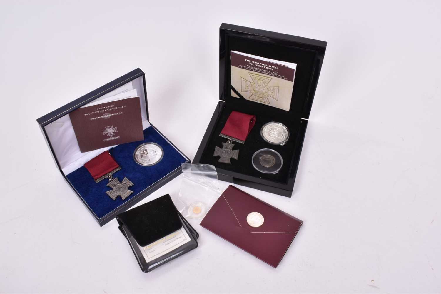 World - Mixed gold, platinum and silver coins to include Solomon Islands 24ct gold proof ½ gm coin 2
