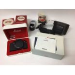 Leica R6 camera body in box, with original instructions, passport, carrying strap, motor drive, leat