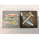 Dinky boxed aeroplanes AVRO "York" Airliner 70A, DH Comet Airliner 702, Flying Boat "Clipper III" No