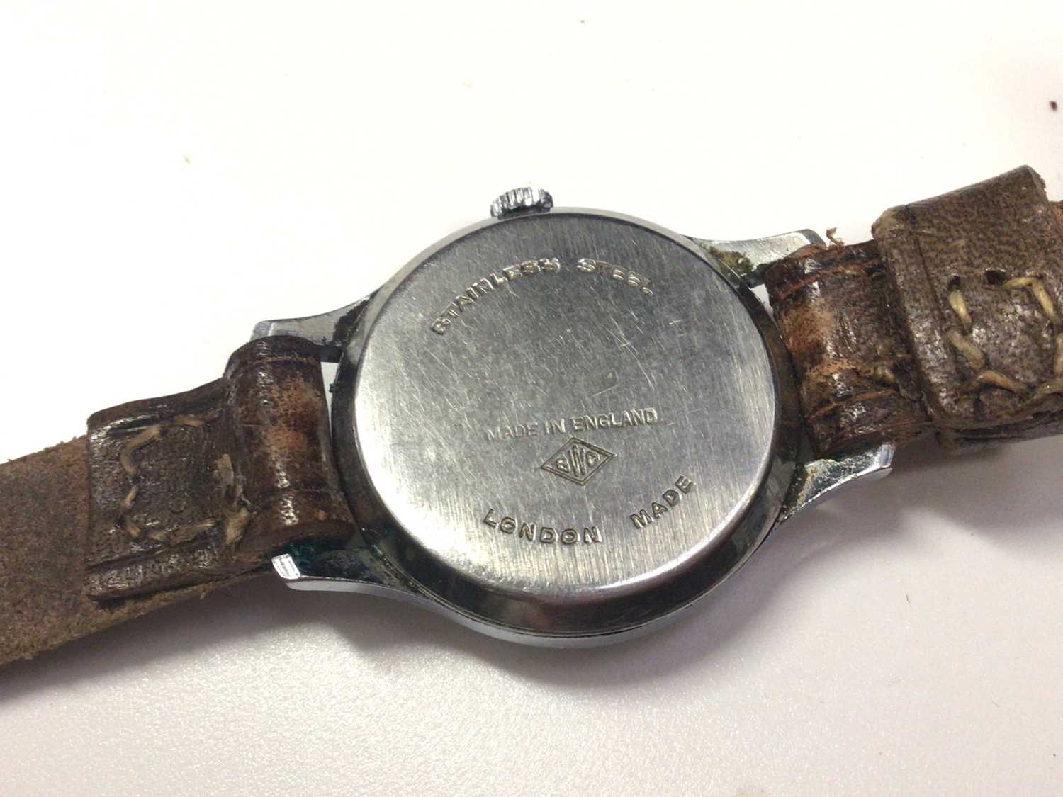 WWII military Silvana Antimagnetic wristwatch - Image 2 of 4