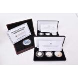 World - Mixed silver proof set's to include Alderney three coin set 'The 50th Anniversary of Concord