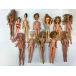 Quantity of teenage dolls 1960's to 1990's. Including Miss Seventeen with raven black hair and kiss