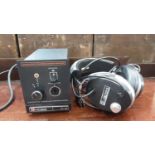 Pair of vintage Koss ESP.9 Electrostatic Sterephones together with a Koss Electrosonic Srereophone E