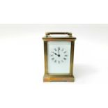 Brass carriage clock